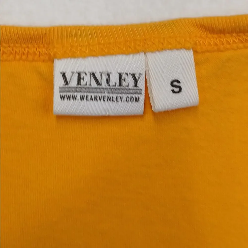 Venley UCI UC Irvine Anteaters Gold Tank Top Mens Small Pocket Sleeveless